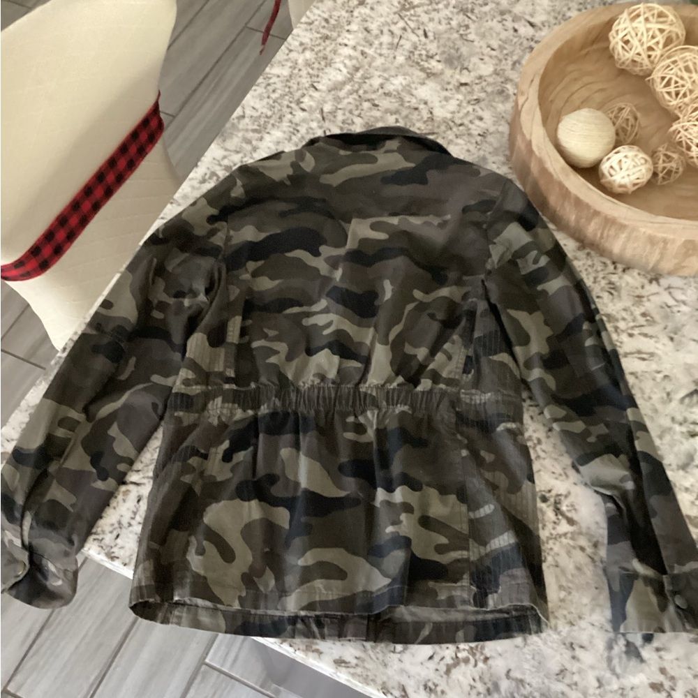 LE3NO Camouflage Jacket
